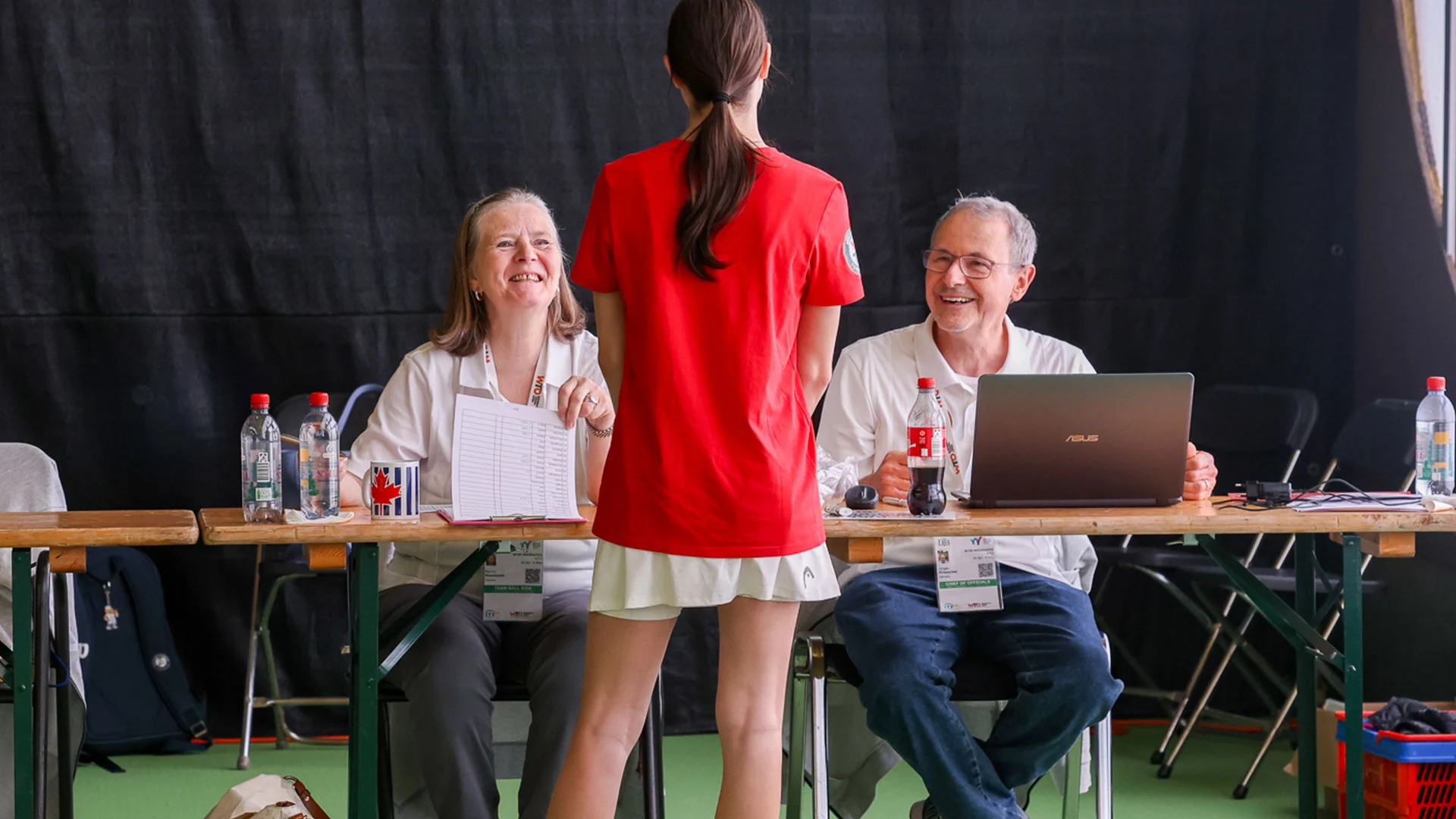 Turnierorganisation am Tisch